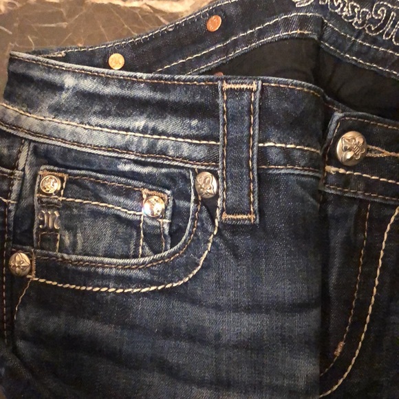 MISS ME JEANS…Excellent condition🌸 Gold, Silver & Black bling! - Picture 5 of 10